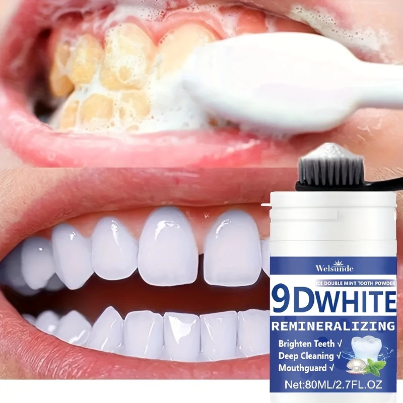 Teeth Whitening Near Me - Polvo Dental Remineralizante de Hidroxiapatita 9D