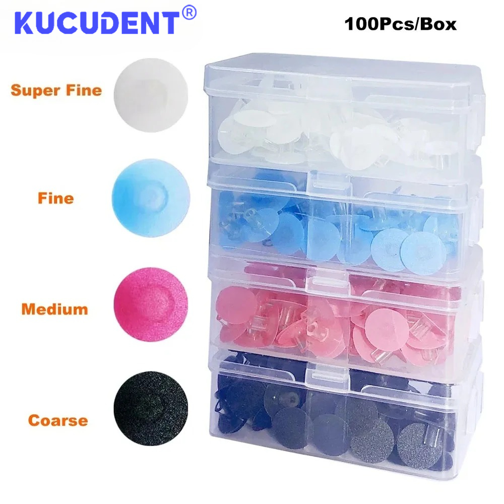 Teeth Whitening Kit - Juego de 100 Discos de Pulido