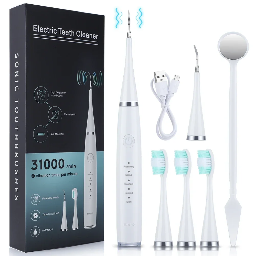Limpiador Dental Ultrasónico R - Teeth Whitening Mouthwash reseña y precio