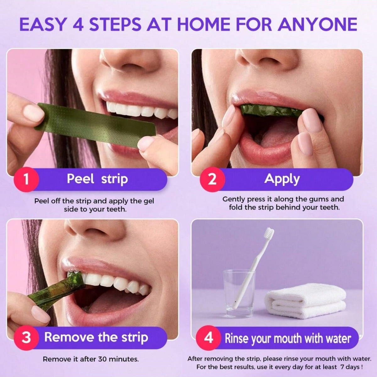 Pegatinas blanqueadoras de die - Teeth Whitening Near Me reseña y precio