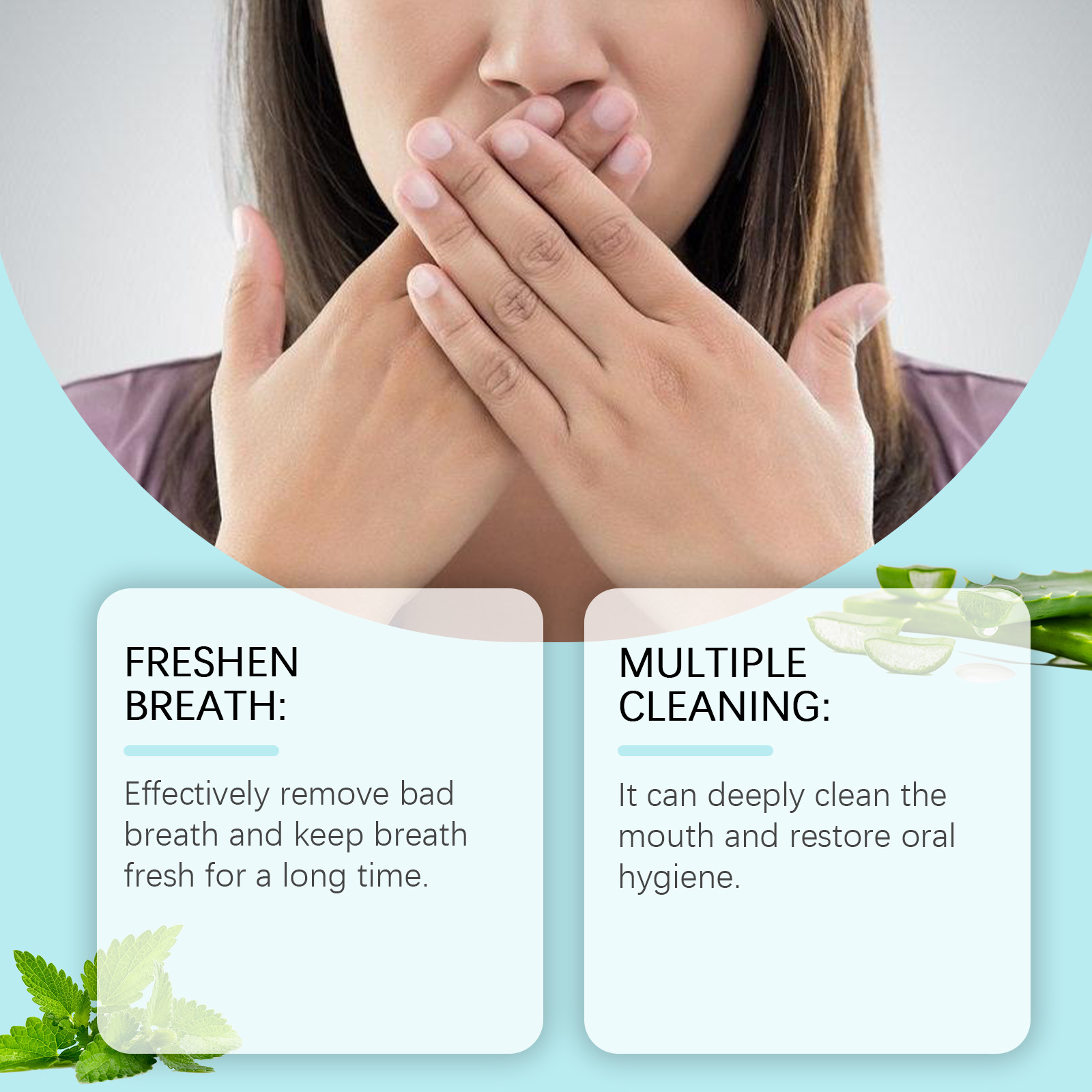 Enjuague bucal para aliento fr - Teeth Whitening Mouthwash reseña y precio